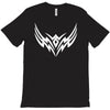 tribal flugel beidseitig bedruckt T-Shirt