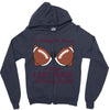 fantasy football Zipper Hoodie