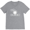 go green V-Neck Tee