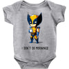 i don't do mornings Baby Bodysuit