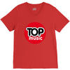 music V-Neck Tee