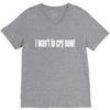 i want to cry now V-Neck Tee