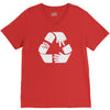 rock paper scissors cycle V-Neck Tee