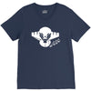 uomo jeeg robot d'acciaio stampa bianca cartoon&amp;fumetti V-Neck Tee