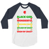 i'm not just a black girl 3/4 Sleeve Shirt