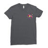 floral sagittarius pocket Ladies Fitted T-Shirt