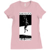 gravity is a myth Ladies Fitted T-Shirt