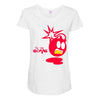 im the bomb Maternity Scoop Neck T-shirt