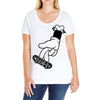 skater Ladies Curvy T-Shirt