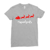 squadgoals santa Ladies Fitted T-Shirt