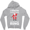 i know when those sleigh bells ring Zipper Hoodie
