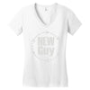 new guy Women's V-Neck T-Shirt