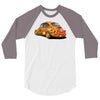 sixties vw beetle, ideal gift or birthday present 3/4 Sleeve Shirt