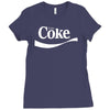 enjoy coke Ladies Fitted T-Shirt