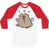Pusheen The Cat 3/4 Sleeve Shirt