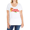merry pizzamas 2 Ladies Curvy T-Shirt
