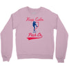 keep calm and pitch on Crewneck Sweatshirt