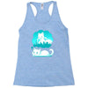 world domination Racerback Tank