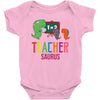 teacher saurus Baby Bodysuit