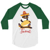taco cat 3/4 Sleeve Shirt