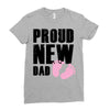 proud new girl Ladies Fitted T-Shirt