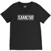 samcro funny retro biker gang sons fancy dress anarchy vintage V-Neck Tee