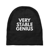 verry stable genius Baby Beanies
