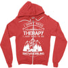 I Don't Need Therapy Just to Go Snowmobiling Zipper Hoodie
