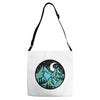 mountains Adjustable Strap Totes