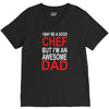awesome chef dad V-Neck Tee