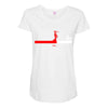 line Maternity Scoop Neck T-shirt
