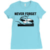 never forget (2) Ladies Fitted T-Shirt