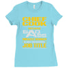 chief cook because badass miracle worker isn't an official job title Ladies Fitted T-Shirt