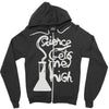 science gets me high Zipper Hoodie