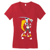 zero splatter clearance Women's V-Neck T-Shirt