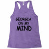 georgia is my mind Racerback Tank