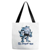 muscle shark its summer time Tote Bags