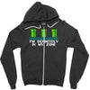 definitely in my zone Zipper Hoodie