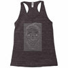 skull division Racerback Tank