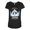 wampa wonderland Maternity Scoop Neck T-shirt
