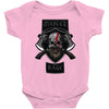 master the rage Baby Onesie
