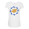 barrel roll Maternity Scoop Neck T-shirt