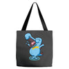 blue crocodile! Tote Bags
