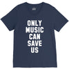 only music can save us V-Neck Tee