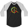 peace simbol 3/4 Sleeve Shirt