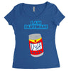 i am duff man homer cult funny retro Women's Triblend Scoop T-shirt