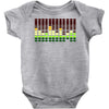 sound activated flashing light Baby Onesie