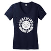 certified boxer lover Women's V-Neck T-Shirt