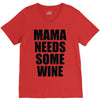 mamma needs some vino divertente V-Neck Tee