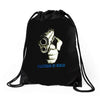 partner's in crime black funny Drawstring Bags
